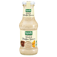 SOS PIEPRZOWY DO STEKÓW BEZGLUTENOWY BIO 250 ml - BYODO