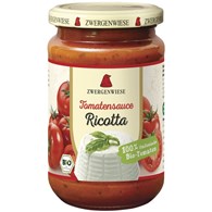 SOS POMIDOROWY Z RICOTTĄ BEZGLUTENOWY BIO 340 ml - ZWERGENWIESE