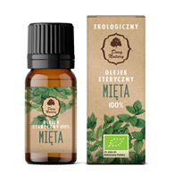 OLEJEK ETERYCZNY MIĘTA PIEPRZOWA BIO 10 ml - DARY NATURY