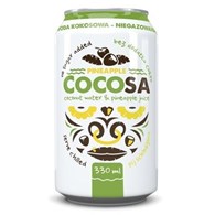 WODA KOKOSOWA Z SOKIEM Z ANANASA 330 ml - DIET-FOOD (COCOSA)