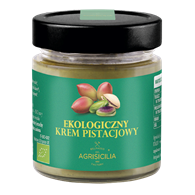 KREM PISTACJOWY 45 % BIO 200 g - AGRISICILIA