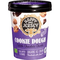 LODY WANILIOWE Z KAWAŁKAMI CIASTEK I CZEKOLADY BIO 500 ml - HAPPY MRS. JERSEY