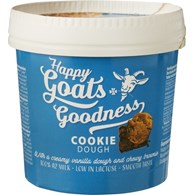 LODY O SMAKU KARMELOWYM Z KAWAŁKAMI CIASTEK I BROWNIE (Z KOZIEGO MLEKA) BIO 200 ml - HAPPY GOATS GOODNESS