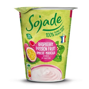 DESER SOJOWY MALINA - MARAKUJA BEZGLUTENOWY BIO 400 g - SOJADE