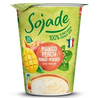 DESER SOJOWY MANGO - BRZOSKWINIA BEZGLUTENOWY BIO 400 g - SOJADE