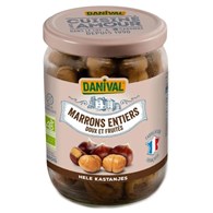 KASZTANY JADALNE CAŁE (GOTOWANE) BIO 320 g - DANIVAL
