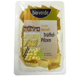 RAVIOLI ŚWIEŻE Z TRUFLAMI BIO 250 g - BIO-VERDE