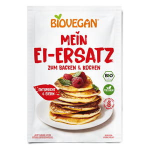 ROŚLINNY ZAMIENNIK 6 JAJ DO PIECZENIA I GOTOWANIA BEZGLUTENOWY BIO 30 g - BIOVEGAN