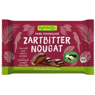 CZEKOLADA GORZKA Z NADZIENIEM NUGATOWYM BIO 100 g - RAPUNZEL