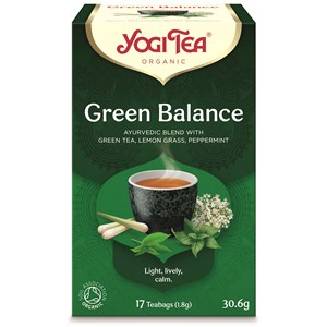 HERBATA ZIELONA RÓWNOWAGA (GREEN BALANCE) BIO (17 x 1,8 g) 30,6 g - YOGI TEA