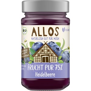 MUS JAGODOWY (75 % OWOCÓW) BIO 250 g - ALLOS