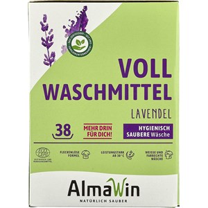 PROSZEK DO PRANIA UNIWERSALNY LAWENDOWY ECO 2 kg (38 PRAŃ) - ALMAWIN