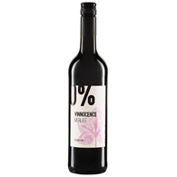 WINO BEZALKOHOLOWE MERLOT CZERWONE SŁODKIE BIO 750 ml - VINNOCENCE