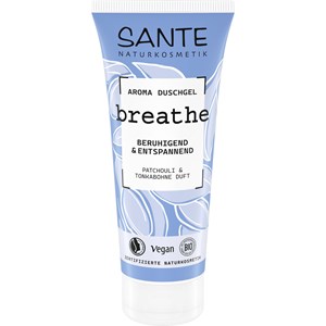 ŻEL POD PRYSZNIC BREATHE PACZULA I FASOLA TONKA ECO 200 ml - SANTE