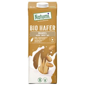 NAPÓJ OWSIANO - MIGDAŁOWY BEZ DODATKU CUKRÓW BIO 1 L - NATUMI