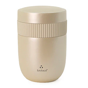 LUNCHPOT TERMICZNY DWUCZĘŚCIOWY PERŁOWY 420 ml + 200 ml - CHIC-MIC