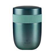 LUNCHPOT TERMICZNY DWUCZĘŚCIOWY PISTACJOWY 420 ml + 200 ml - CHIC-MIC