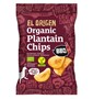 CHIPSY Z PLANTANA BBQ BEZGLUTENOWE BIO 80 g - EL ORIGEN