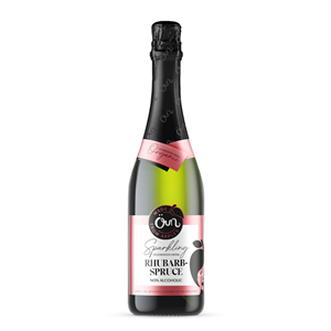 NAPÓJ BEZALKOHOLOWY RABARBAROWO - ŚWIERKOWY MUSUJĄCY BIO 750 ml - ÖUN