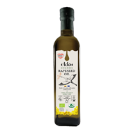 OLEJ RZEPAKOWY TŁOCZONY NA ZIMNO OMEGA-3 BIO 1 L - EKKO