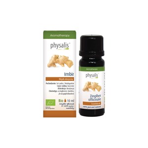 OLEJEK ETERYCZNY IMBIR BIO 10 ml - PHYSALIS