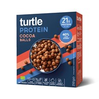 KULKI PROTEINOWE KAKAOWE BEZGLUTENOWE BIO 250 g - TURTLE