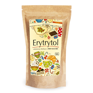 ERYTRYTOL 500 g - PIĘĆ PRZEMIAN