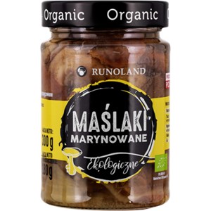 MAŚLAKI MARYNOWANE BIO 300 g (180 g) - RUNOLAND