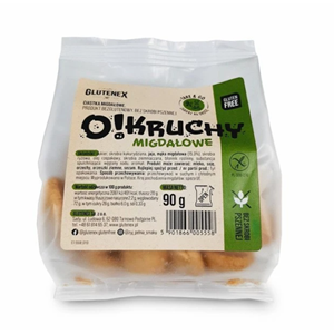 CIASTKA MIGDAŁOWE BEZGLUTENOWE O!KRUCHY 90 g - GLUTENEX