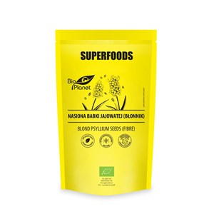NASIONA BABKI JAJOWATEJ (BŁONNIK) BIO 250 g - BIO PLANET SUPERFOODS