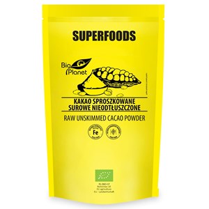 KAKAO SUROWE SPROSZKOWANE BIO 150 g - BIO PLANET