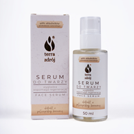 SERUM DO TWARZY WYGŁADZAJĄCO - REGENERUJĄCY 50 ml - TERRA ZDRÓJ (SERIA BOROWINOWA)