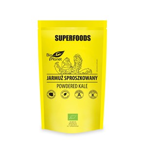 JARMUŻ SPROSZKOWANY BIO 125 g - BIO PLANET