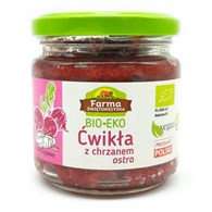 ĆWIKŁA Z CHRZANEM OSTRA BEZGLUTENOWA BIO 160 g - FARMA ŚWIĘTOKRZYSKA