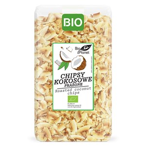 CHIPSY KOKOSOWE PRAŻONE BIO 400 g - BIO PLANET