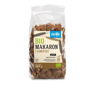 MAKARON (Z SAMOPSZY RAZOWY) JEŻYKI BIO 250 g - NIRO