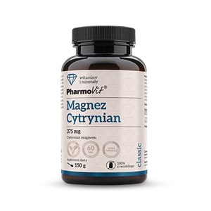 CYTRYNIAN MAGNEZU PROSZEK BEZGLUTENOWY 150 g - PHARMOVIT (CLASSIC)