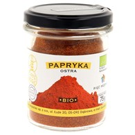 PAPRYKA OSTRA MIELONA BEZGLUTENOWA BIO 75 g - PIĘĆ PRZEMIAN