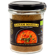 GARAM MASALA BEZGLUTENOWA BIO 70 g - PIĘĆ PRZEMIAN