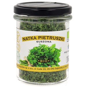 NATKA PIETRUSZKI SUSZONA BEZGLUTENOWA BIO 20 g - PIĘĆ PRZEMIAN