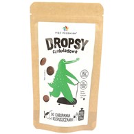 DROPSY CZEKOLADOWE BEZ DODATKU CUKRÓW BEZGLUTENOWE 200 g - PIĘĆ PRZEMIAN