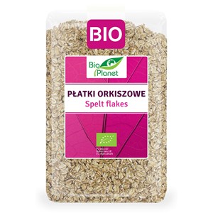 PŁATKI ORKISZOWE BIO 1 kg - BIO PLANET