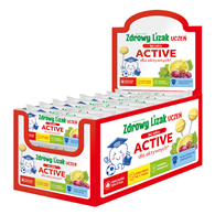 LIZAK O SMAKU WINOGRONO - CYTRYNA DLA AKTYWNYCH BEZ CUKRU BEZGLUTENOWY 6 g - ZDROWY LIZAK (MNIAM MNIAM)