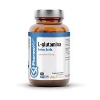 L-GLUTAMINA (750 mg) BEZGLUTENOWA 60 KAPSUŁEK - PHARMOVIT (CLEAN LABEL)