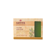MYDŁO W KOSTCE DO CIAŁA DRZEWO HERBACIANE 125 g - SATTVA (AYURVEDA)