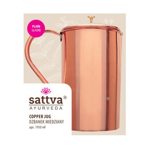 DZBANEK MIEDZIANY PLAIN 1,25 L- SATTVA (AYURVEDA)