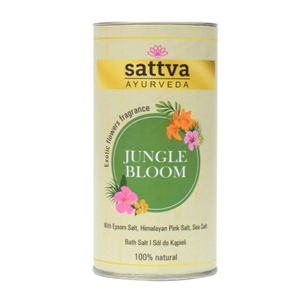 SÓL DO KĄPIELI JUNGLE BLOOM 300 g - SATTVA (AYURVEDA)