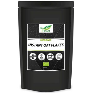 PŁATKI OWSIANE BŁYSKAWICZNE BEZGLUTENOWE BIO 500 g - BIO PLANET INTERNATIONAL