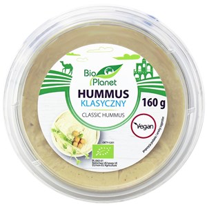 HUMMUS KLASYCZNY BIO 160 g - BIO PLANET