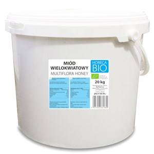 MIÓD WIELOKWIATOWY BIO 20 kg - HORECA (BIO PLANET)